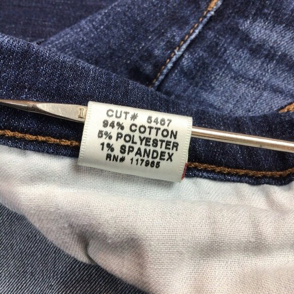 J Brand Womens Dark Wash Skinny Jeans Size 28  Made In USA - Picture 11 of 11